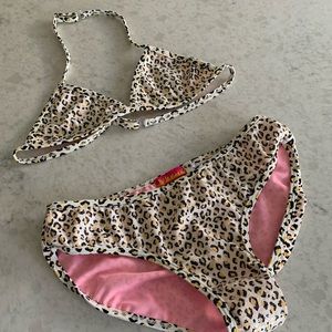 Kate Mack Cheetah  Swim Suit Never Worn
